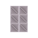 Vorschaubild Mollis Polsterpaneel Rosa  30x30 cm Dreieck