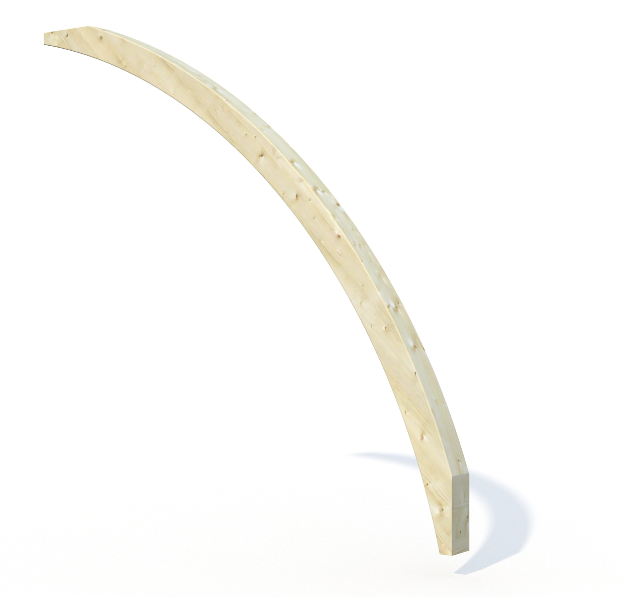 Palmako Leimholzbogen für Carport naturbelassen