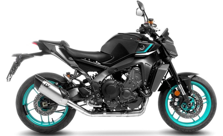 LEOVINCE Schalldämpfer Komplettanlage mit Katalysator SBK LV-14 R für Yamaha MT09 und XSR