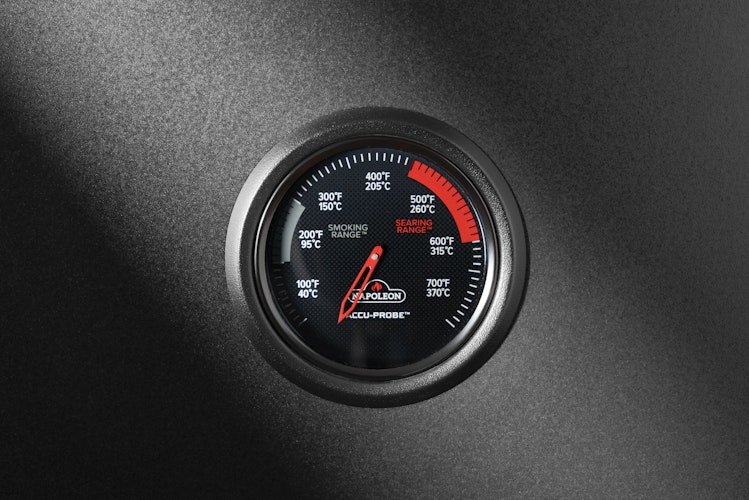 NAPOLEON Gasgrill Phantom, Prestige 500, Connected, gegossenem Edelstahl Rosten, Mattschwarz