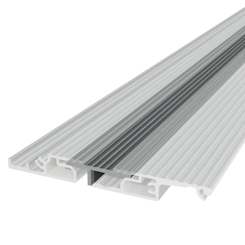 TraumGarten DreamDeck Alu Übergangs-T-Profil 13 x 36 x 2000 mm