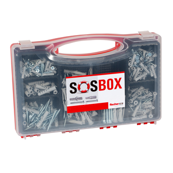 FISCHER Dübel-u.Schraubensortiment SOS-Box