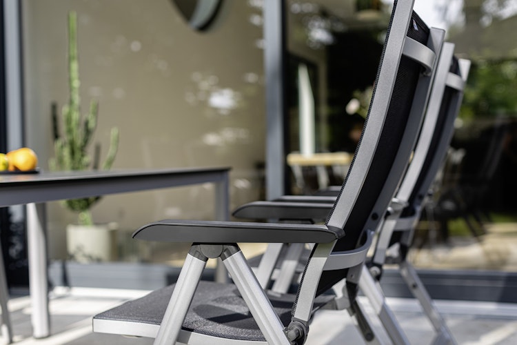 Kettler Multipositionssessel BASIC+ PREMIUM, Aluminium / Outdoorgewebe