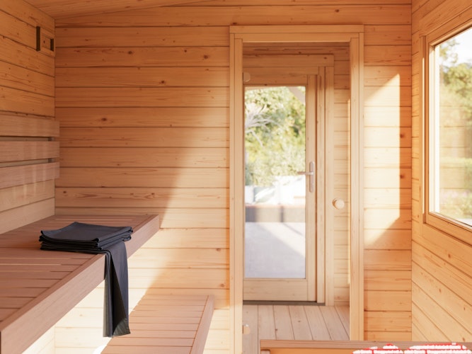 Palmako Saunahaus Sanna 6,8 + 5,9 m²