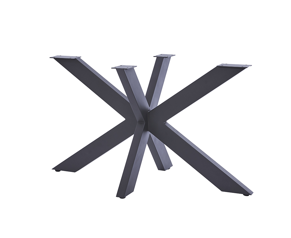 Diamond Garden Tischgestell MARBELLA, Edelstahl Dunkelgrau