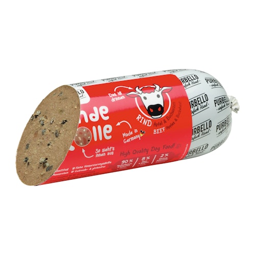 PurBello Hunderolle 800 Gramm Hundenassfutter