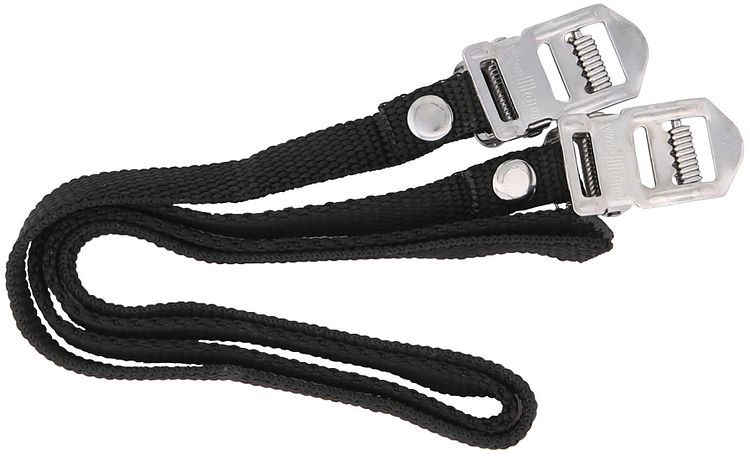 CONTEC Pedalriemen Nylon Strap schwarz