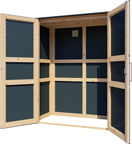 Bertilo HPL Geräteschrank Terrace High - 6 mm