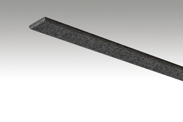 RESTPOSTEN SALE MEISTER Abdeckleiste selbstklebend Filz 5/25mm schiefergrau 4504 - 2000 mm