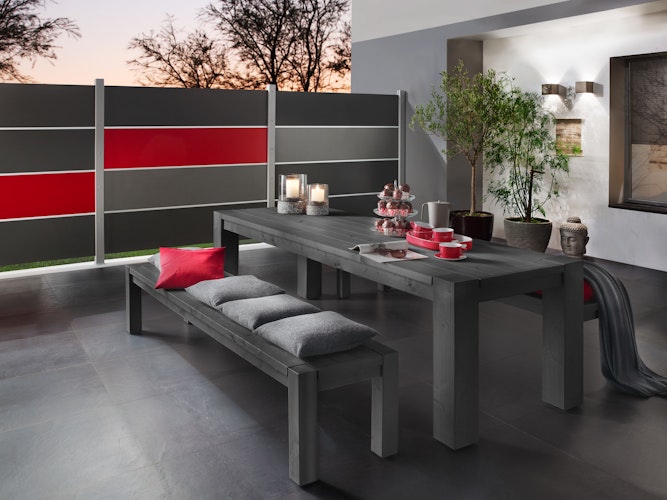 Traumgarten SYSTEM Board XL Zaun-Set 1780 x 1800 mm 