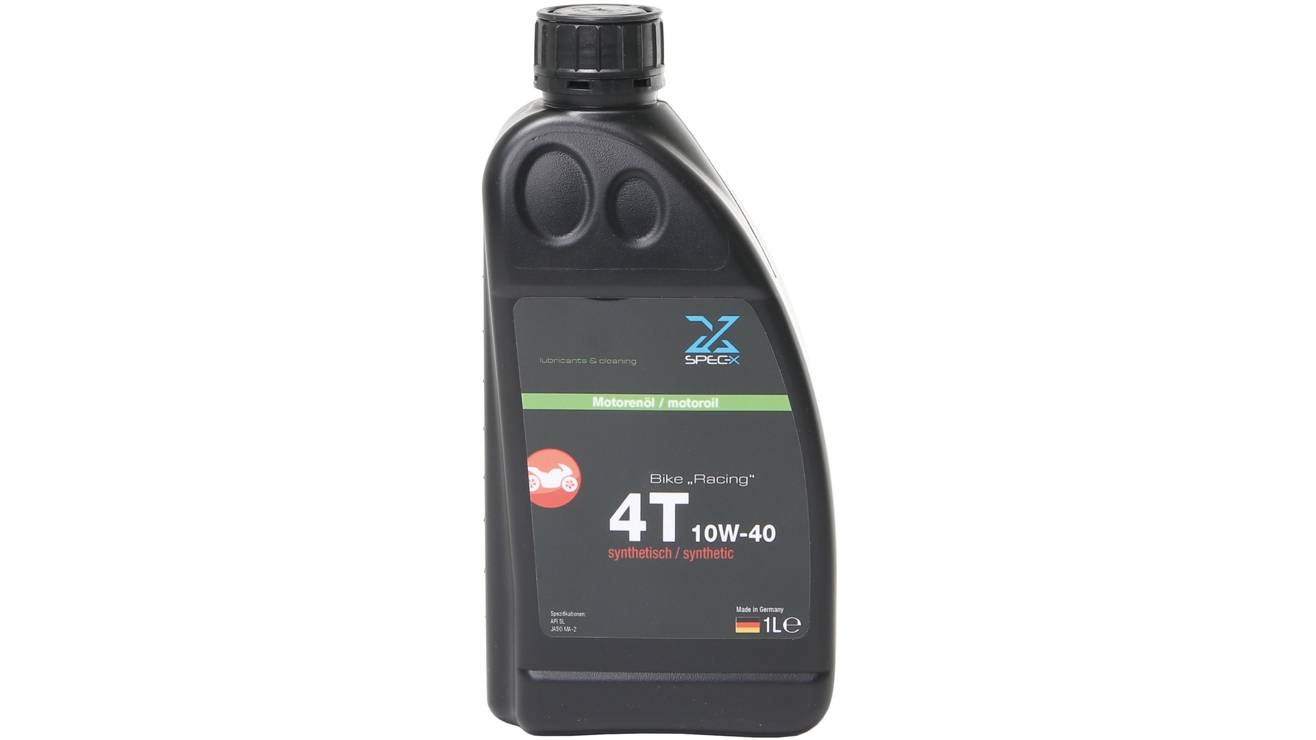 Spec X Motoröl Bike 4T Racing 1 Liter 10W-40 Synthetisch