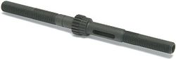 Sturmey Archer Achse 3-Gang Nabe schwarz