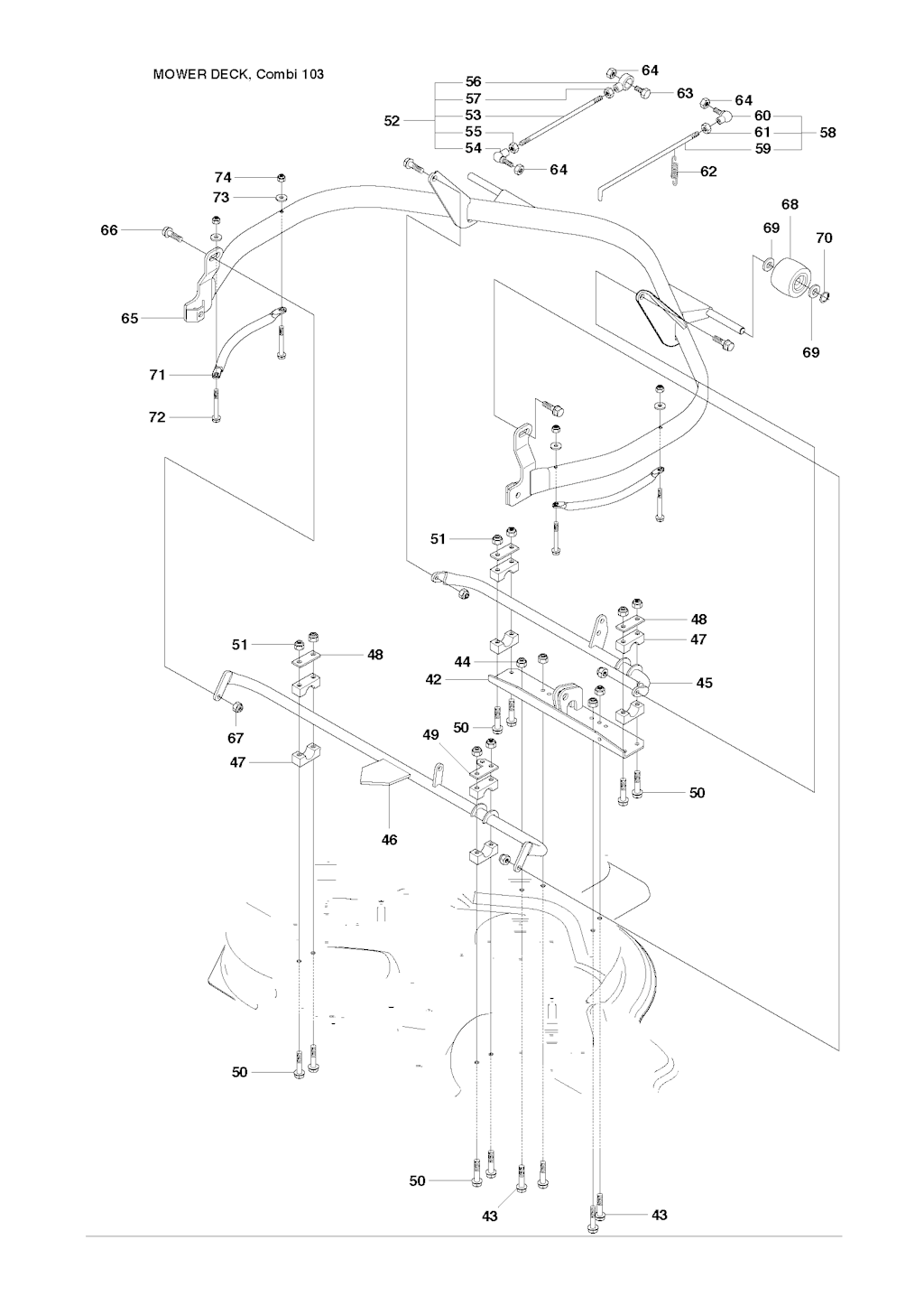 Explosionszeichnung Ersatzteile