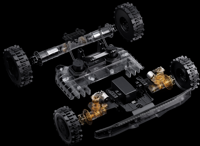 Segway Mähroboter Navimow X420E AWD