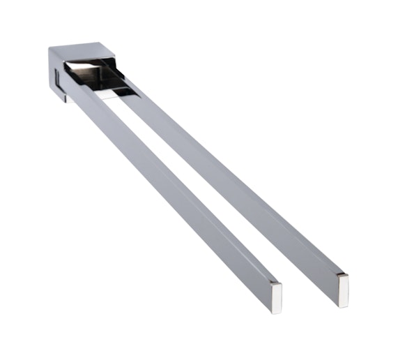 Bravat Handtuchhalter New York - 2-armig, chrom