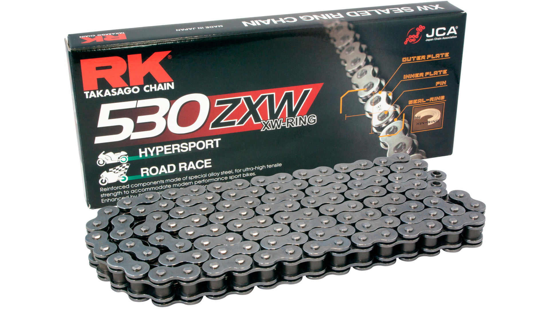 RK Kette 530ZXW, 116 Glieder