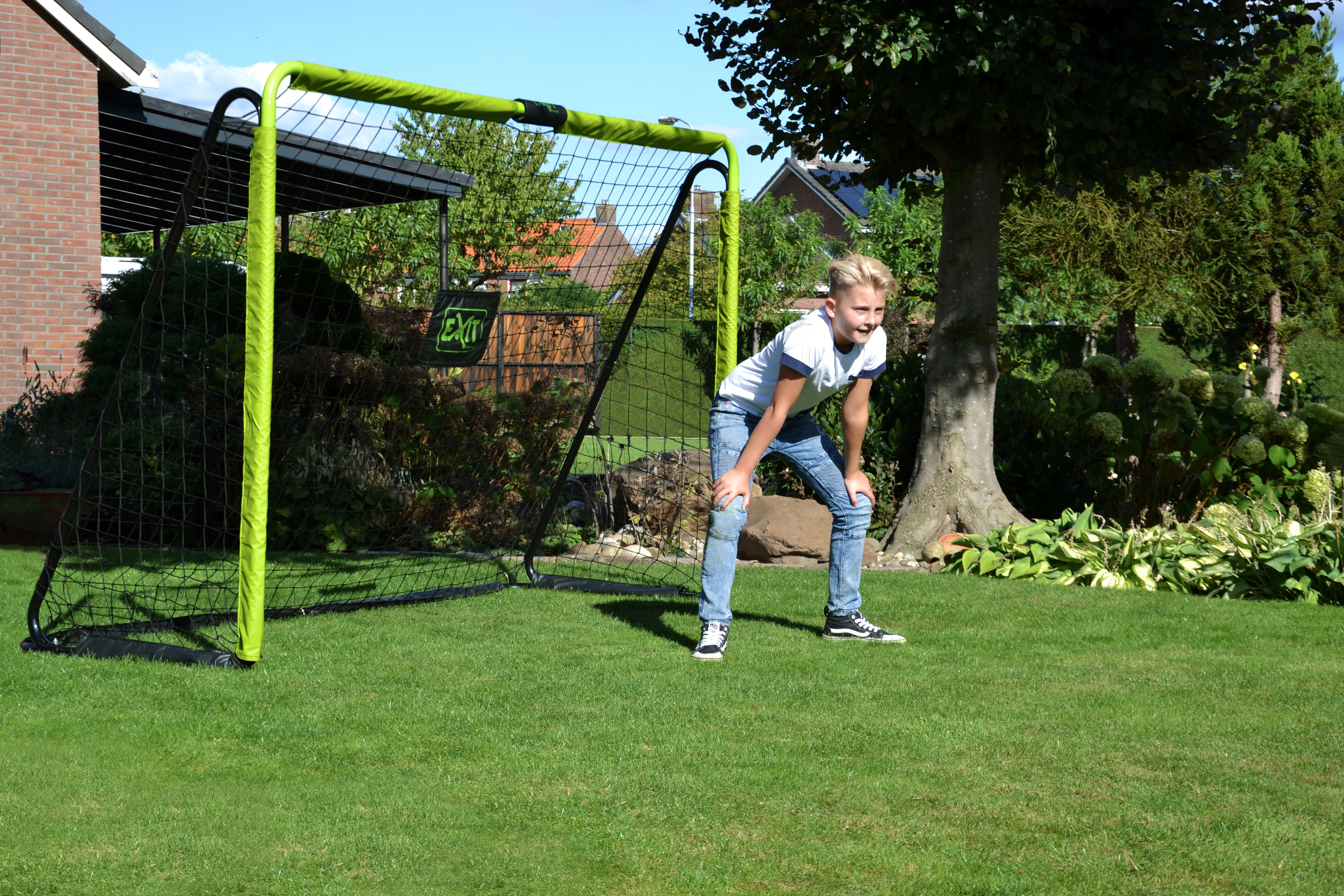 Exit Tempo Fußballtor