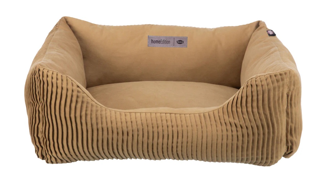 TRIXIE Bett Marley, eckig, 120 × 80 cm, ocker