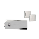 Vorschaubild GRIFFWERK Ganzglastürbeschlagset JETTE VISION 3-tlg.-Edelstahl matt