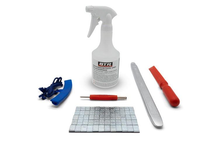 BTR Reifenmontiergerät EVO2® Set für Ducati Einarmschwingen