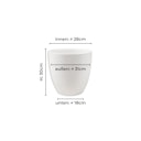 Vorschaubild Wikholm form Design Hängetopf aus Jute in natur 17 x 17 cm