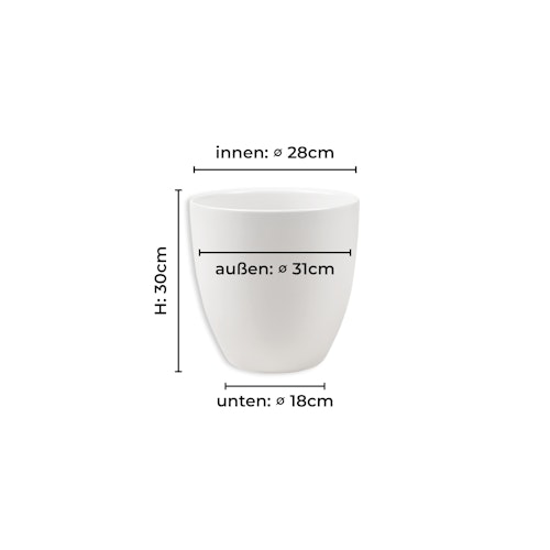 Wikholm form Design Hängetopf aus Jute in natur 17 x 17 cm