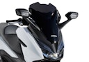 Vorschaubild ERMAX Scooterscheibe Sport Acrylic durchsichtig Schwarz getönt für HONDA Forza 300