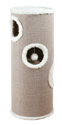 TRIXIE Cat Tower Edoardo 100 Centimeter taupe/creme Kratzbäume & Kratzbretter