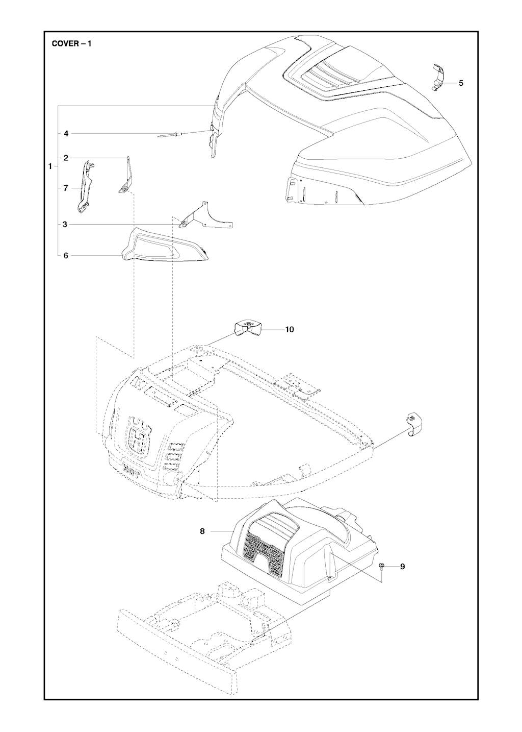 Explosionszeichnung Ersatzteile