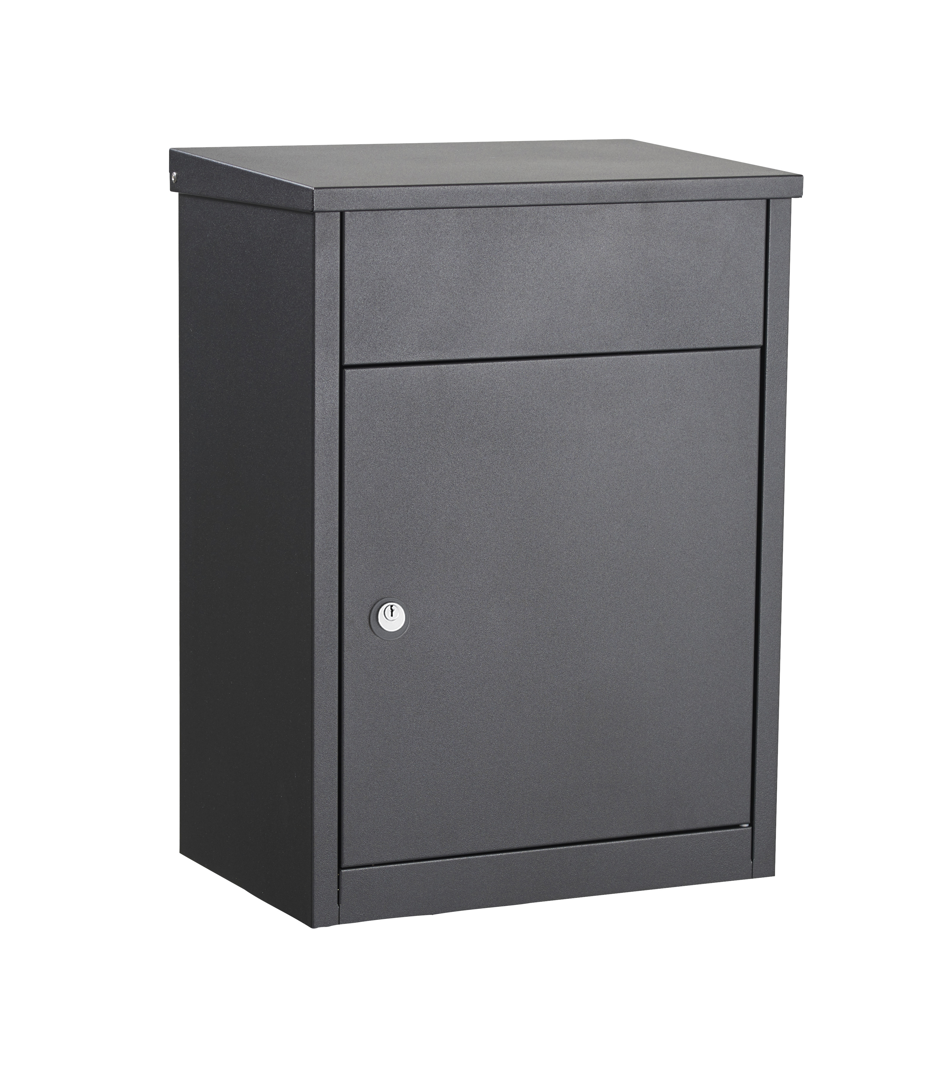 ALLUX 500 Paket-Briefkasten Anthrazit Euro Schloss