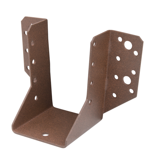 Thumbnail - Alberts DURAVIS® Balkenschuh Typ A 60mm Rostbraun