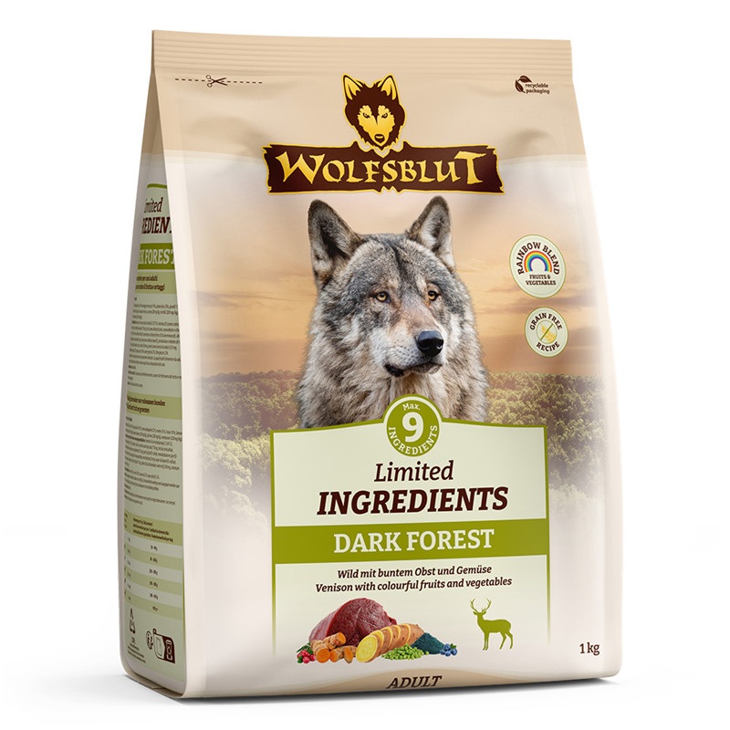 Wolfsblut Limited Ingredients 1kg Dark Forest Adul