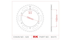 RK Kettenrad 4475