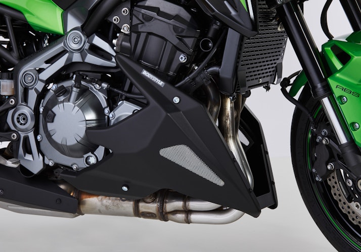 BODYSTYLE Raceline Bugspoiler ABS Kunststoff schwarz-matt für KAWASAKI Z900, Z900 (70 kW)