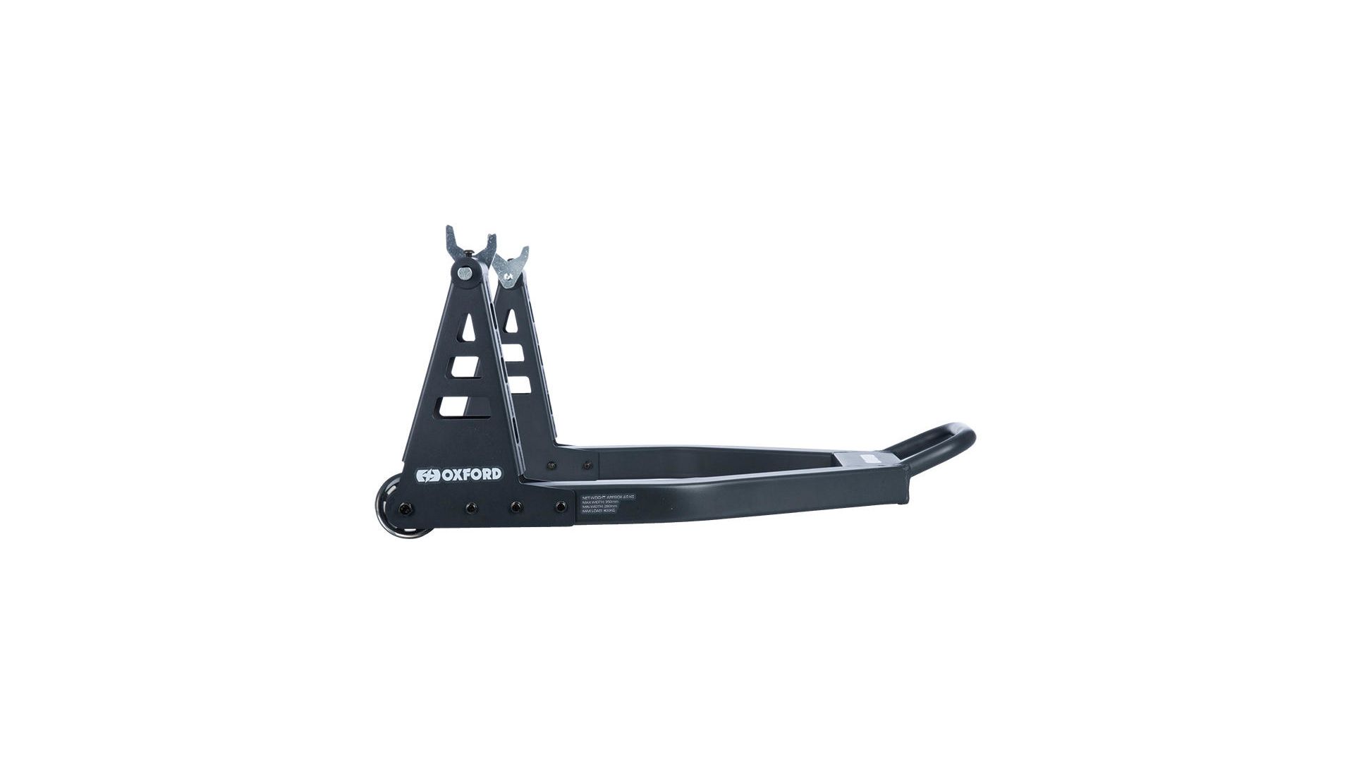 Oxford Montageständer schwarz, Montageständer "ZERO-G-LITE" Hinten, universal, aluminium