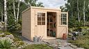 Vorschaubild Weka Gartenhaus Lugo mit Doppeltür - 19 mm