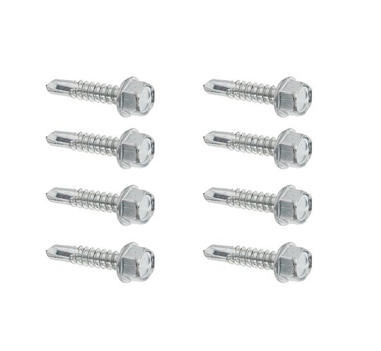Alberts® Schrauben-Set für Zaunerhöhung Erhard  - VE 8 Stück