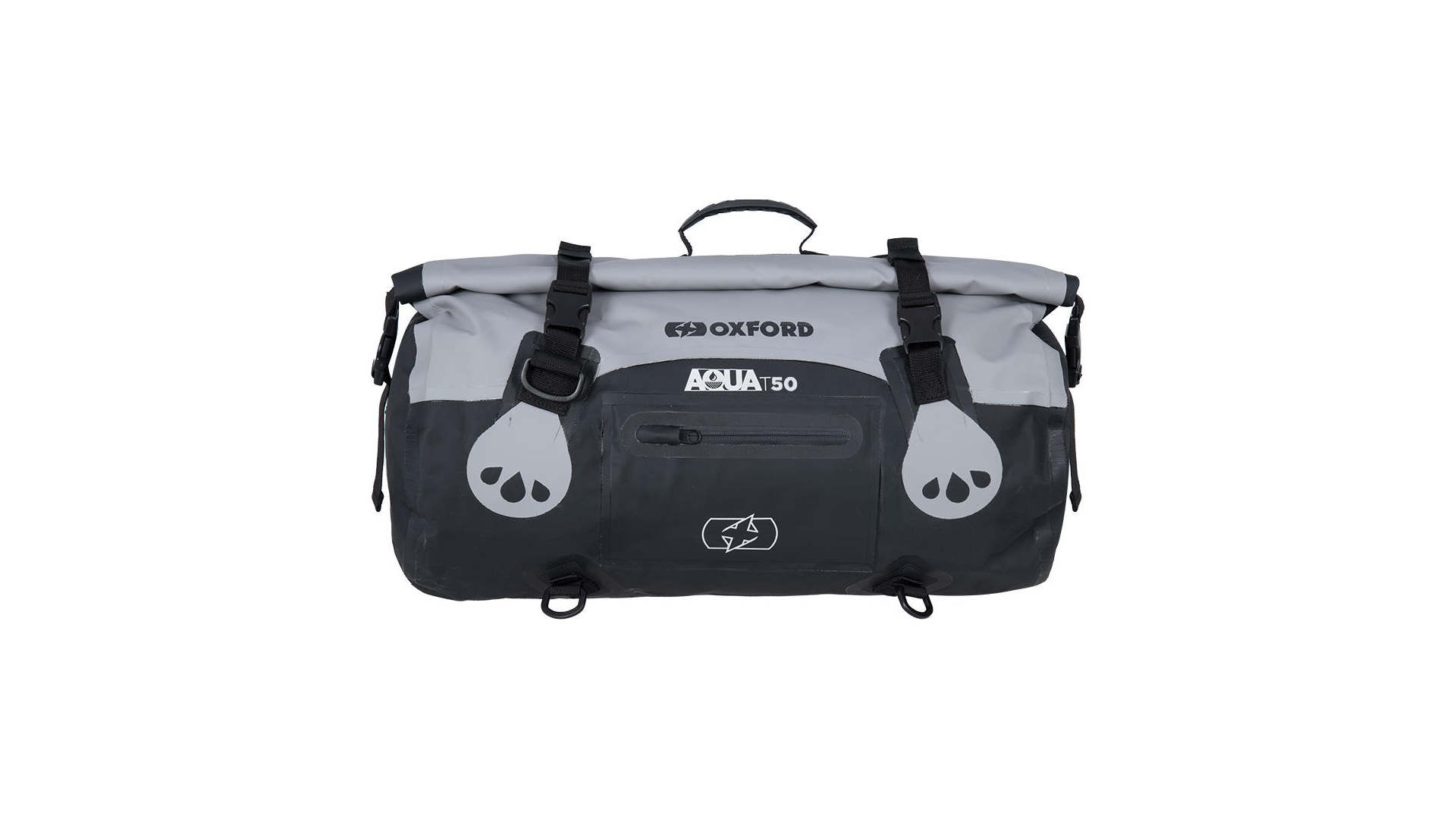 Oxford Aqua T-50 Gepäckrolle 50L schwarz/grau