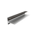 Vorschaubild NewTechWood Alu-Coex Endprofil 74 x 61 x 37 x 3000 mm