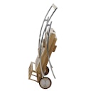 Vorschaubild Diamond Garden Servierwagen TIVOLI Edelstahl / Premium Teak