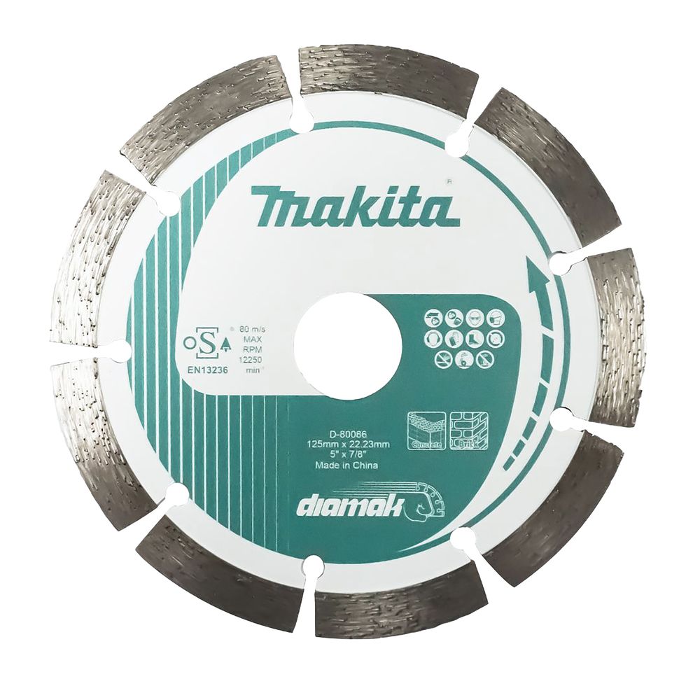 Makita Diamantscheibe DIAMAK 125 mm D-80086
