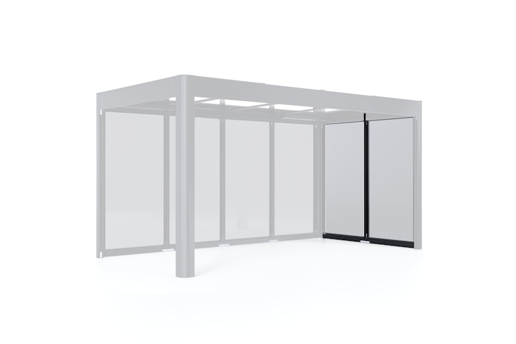 SunElements Wandelement SunCover Modern - 6 mm Acrylglas getönt