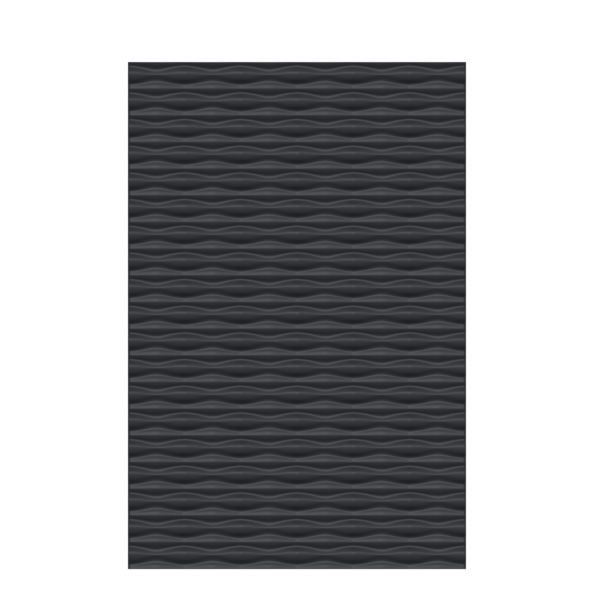 TraumGarten Flow 3D-Design Rechteck 120x180 cm Anthrazit