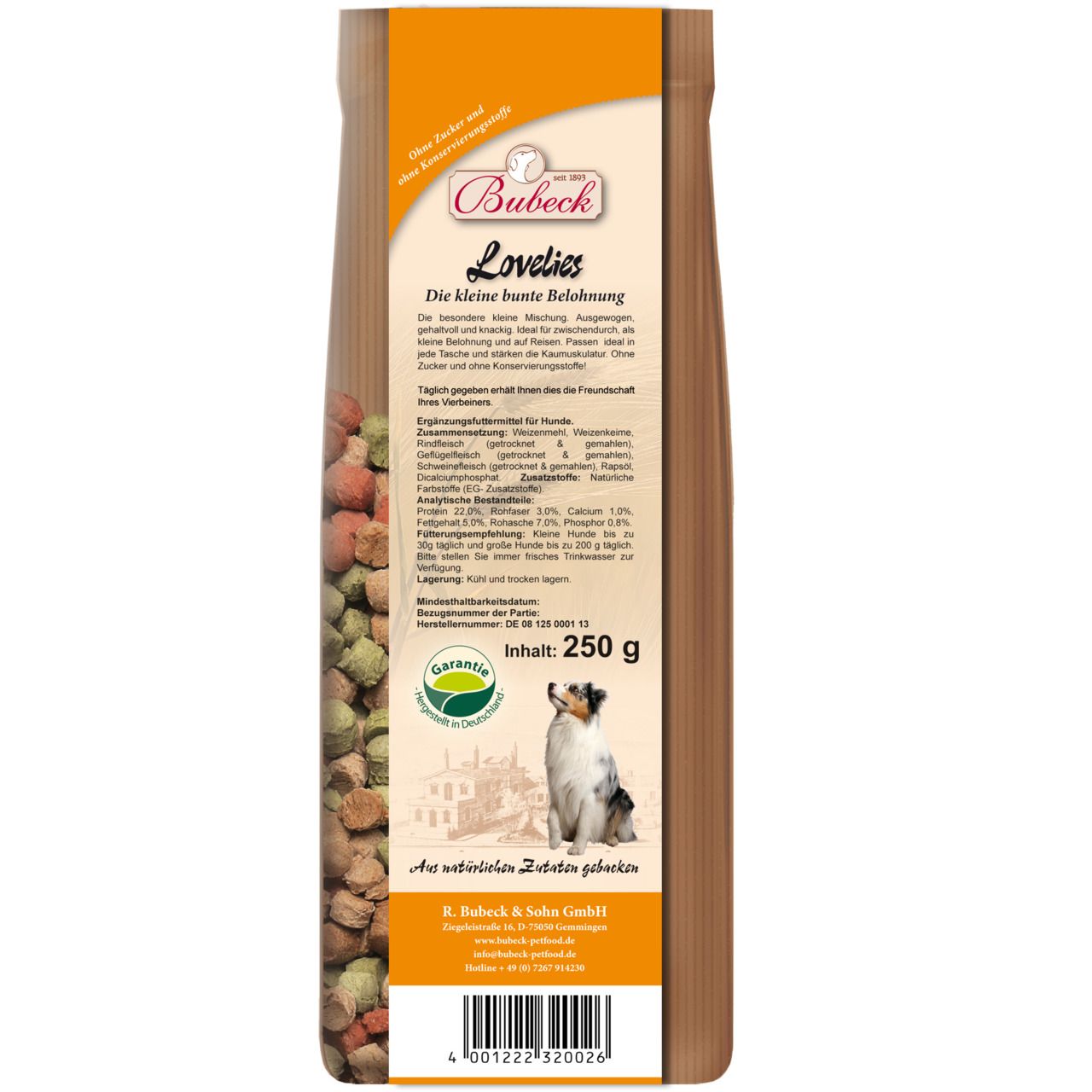Bubeck Lovelies Hundesnack