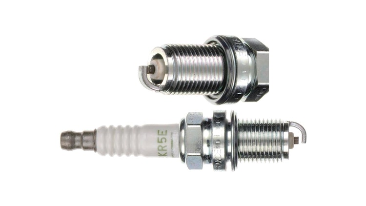 NGK Zündkerze BKR5E, Schlüsselweite 16, Zündkerze Gruppe B, 14 mm Gewinde
