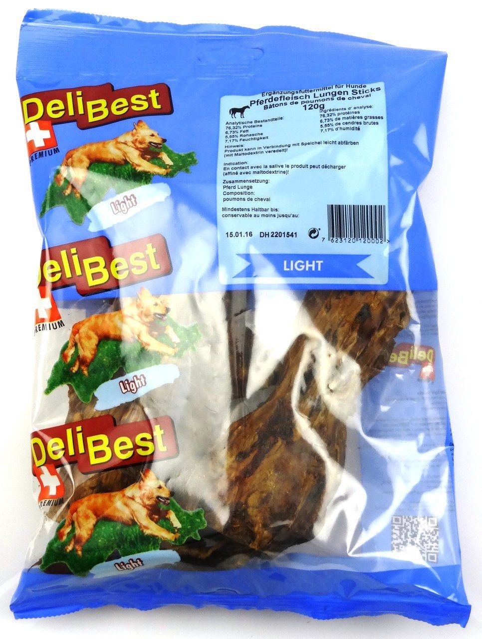 DeliBest Pferd Lunge Hundesnacks