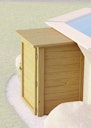 Vorschaubild Karibu Technikbox für Pools 28 mm kesseldruckimprägniert