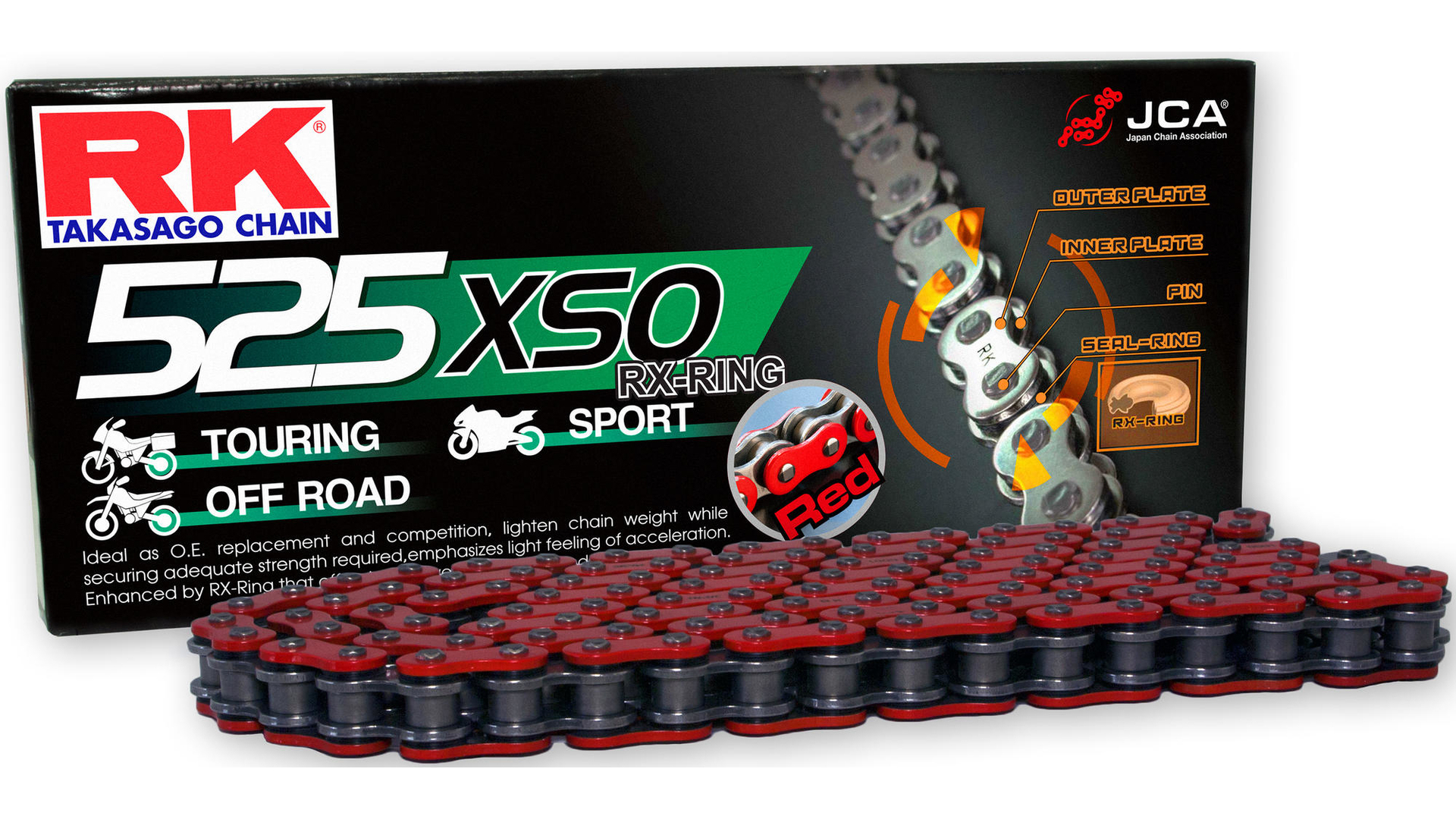 RK Kette 525XSO, 110 Glieder