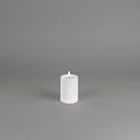 Vorschaubild Konstsmide Weihnachtsbeleuchtung LED Kerze aus Kunststoff mattweiß batteriebetrieben 10 cm