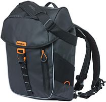Basil Rucksack Miles 17 l schwarz,orange